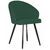 Стул обеденный DOBRIN NAOMI, ЭМАЛЬ ЧЕРНЫЙ МУАР велюр Catania Izumrud | Интернет магазин мебели и декора LifeDekor