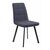 Стул DikLine 207 B28 ANTRACITE, ножки черные | Интернет магазин мебели и декора LifeDekor