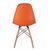 Стул Eames оранжевый, изображение 5 | Интернет магазин мебели и декора LifeDekor