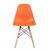 Стул Eames оранжевый, изображение 2 | Интернет магазин мебели и декора LifeDekor