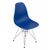 Стул Eames синий, опора металл | Интернет магазин мебели и декора LifeDekor