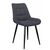 Стул DikLine 206М B28 ANTRACITE, ножки черные | Интернет магазин мебели и декора LifeDekor