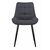 Стул DikLine 206М B28 ANTRACITE, ножки черные, изображение 3 | Интернет магазин мебели и декора LifeDekor