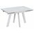 Стол обеденный WINGS Жемчужный Перито/Белый, Белый | Интернет магазин мебели и декора LifeDekor