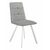 Стул DikLine 280 B22 GREY, ножки белые | Интернет магазин мебели и декора LifeDekor
