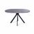 Стол круглый Corfu раздвижной  (100+40) камень темный, изображение 6 | Интернет магазин мебели и декора LifeDekor