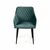Стул с подлокотниками Robert, бархат зелёный 19, изображение 3 | Интернет магазин мебели и декора LifeDekor