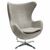 Кресло EGG STYLE CHAIR латте, искусственная замша | Интернет магазин мебели и декора LifeDekor