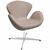 Кресло SWAN STYLE CHAIR латте, экокожа | Интернет магазин мебели и декора LifeDekor