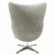 Кресло EGG STYLE CHAIR латте, искусственная замша, изображение 4 | Интернет магазин мебели и декора LifeDekor