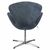 Кресло SWAN STYLE CHAIR тёмно-серый, искусственная замша, изображение 4 | Интернет магазин мебели и декора LifeDekor
