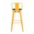 Стул барный TOLIX WOOD со спинкой желтый, изображение 5 | Интернет магазин мебели и декора LifeDekor