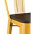 Стул барный TOLIX WOOD со спинкой желтый, изображение 8 | Интернет магазин мебели и декора LifeDekor