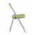 Складной стул Джонни экокожа салатовый каркас металлик, изображение 4 | Интернет магазин мебели и декора LifeDekor