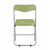 Складной стул Джонни экокожа салатовый каркас металлик, изображение 5 | Интернет магазин мебели и декора LifeDekor