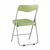 Складной стул Джонни экокожа салатовый каркас металлик, изображение 6 | Интернет магазин мебели и декора LifeDekor