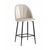 Стул полубарный Логан велюр бежевый | Интернет магазин мебели и декора LifeDekor
