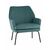 Кресло Харви тёмно-бирюзовый | Интернет магазин мебели и декора LifeDekor