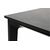 "Малага" обеденный стол из HPL 90х90см, цвет "серый гранит", каркас черный, изображение 4 | Интернет магазин мебели и декора LifeDekor