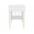 Тумба прикроватная ЛОРИ ММД 207, белый/белый, изображение 4 | Интернет магазин мебели и декора LifeDekor