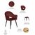 Стул Bruno винный, изображение 10 | Интернет магазин мебели и декора LifeDekor