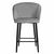 Стул полубарный Paola темно-серый, изображение 2 | Интернет магазин мебели и декора LifeDekor