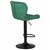 Стул барный DOBRIN BARNY BLACK, зеленый велюр (MJ9-88), Вариант: зеленый велюр (MJ9-88), изображение 4 | Интернет магазин мебели и декора LifeDekor