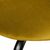 Стул Seven Style горчичный велюр с чёрными ножками, изображение 6 | Интернет магазин мебели и декора LifeDekor