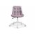 Офисное кресло Келми 1 светло-лиловый / белый, изображение 2 | Интернет магазин мебели и декора LifeDekor