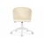 Офисное кресло Пард экокожа слоновая кость, изображение 2 | Интернет магазин мебели и декора LifeDekor
