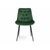 Стул на металлокаркасе Гояр изумрудный / черный глянец, изображение 2 | Интернет магазин мебели и декора LifeDekor
