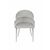 Стул обеденный Берклей D-1202D, серый/хром, изображение 2 | Интернет магазин мебели и декора LifeDekor