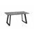 Стол Лофт Люкс 160 ДЫМЧАТАЯ КЕРАМИКА, Черный | Интернет магазин мебели и декора LifeDekor