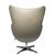 Кресло EGG STYLE CHAIR латте, экокожа, изображение 5 | Интернет магазин мебели и декора LifeDekor