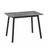 Cтол "ТИРК RADIAL-94" раздвижной (Дымчатая керамика/черный) 94(126)х64 | Интернет магазин мебели и декора LifeDekor