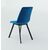 Стул мягкий SHADO Дарси профиль синий/черный, изображение 8 | Интернет магазин мебели и декора LifeDekor