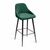 Стул барный Douglas ромб, бархат зеленый 19, изображение 4 | Интернет магазин мебели и декора LifeDekor