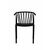 Стул Ansar, пластик черный, изображение 2 | Интернет магазин мебели и декора LifeDekor
