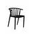Стул Ansar, пластик черный | Интернет магазин мебели и декора LifeDekor