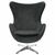 Кресло EGG STYLE CHAIR графит, искусственная замша, изображение 2 | Интернет магазин мебели и декора LifeDekor
