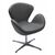 Кресло SWAN STYLE CHAIR серый | Интернет магазин мебели и декора LifeDekor