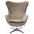 Кресло EGG STYLE CHAIR латте, искусственная замша FR 0647, изображение 2 | Интернет магазин мебели и декора LifeDekor