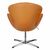 Кресло SWAN STYLE CHAIR оранжевый, изображение 4 | Интернет магазин мебели и декора LifeDekor