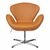 Кресло SWAN STYLE CHAIR оранжевый, изображение 2 | Интернет магазин мебели и декора LifeDekor