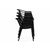 Пластиковый стул Боркас черный, изображение 8 | Интернет магазин мебели и декора LifeDekor