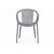Пластиковый стул Боркас серый, изображение 4 | Интернет магазин мебели и декора LifeDekor