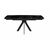 Стол DikLine DKU120 Керамика Черный мрамор/подстолье черное/опоры черные (2 уп.), изображение 2 | Интернет магазин мебели и декора LifeDekor