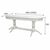 Стол обеденный Тарун 5 раздвижной белый/серебро 190/250*84 | Интернет магазин мебели и декора LifeDekor