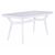 Стол Фиджи 1600(2100)х900, цвет белая эмаль, изображение 2 | Интернет магазин мебели и декора LifeDekor