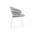 Стул на металлокаркасе Лео серый brandy light 22 / белый, изображение 4 | Интернет магазин мебели и декора LifeDekor